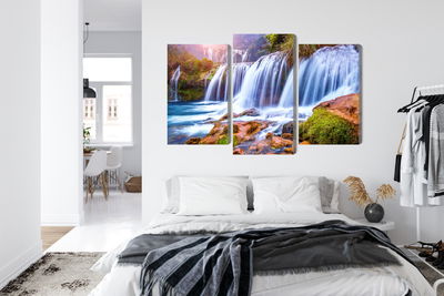 Ljuddämpande tavla - Jiulong waterfall in luoping