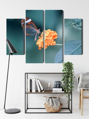 Ljuddämpande tavla - Butterfly in the summer