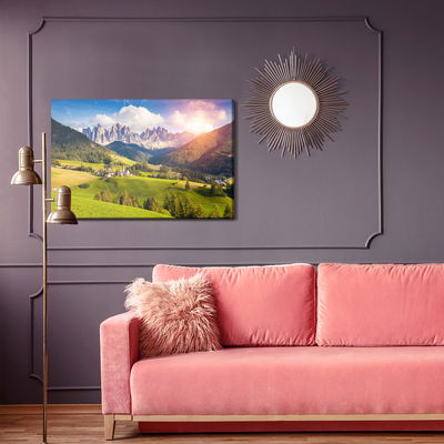 Ljuddämpande tavla - Beautiful mountain landscape