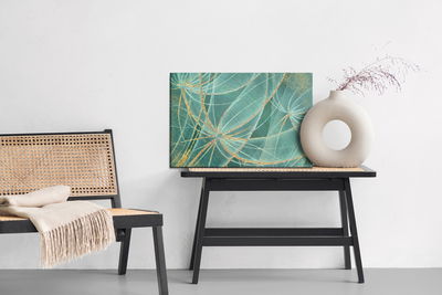 Ljuddämpande tavla - Colourful wind seeds