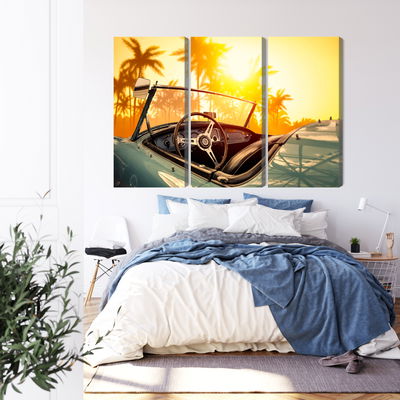 Ljuddämpande tavla - View from the car