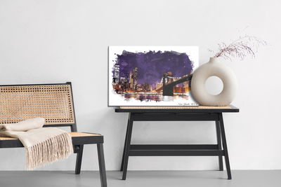 Ljuddämpande tavla - The brooklyn bridge