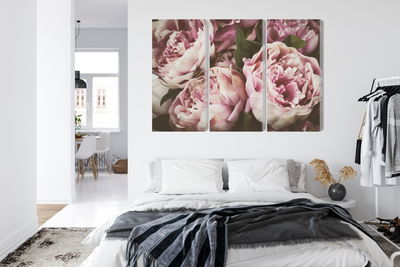 Ljuddämpande tavla - Delicate vintage peony