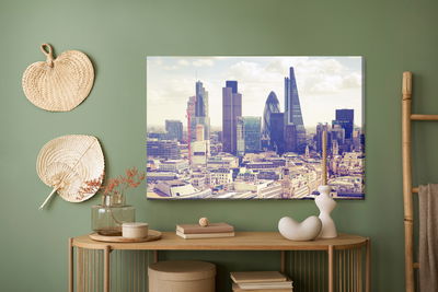 Ljuddämpande tavla - View of a modern London