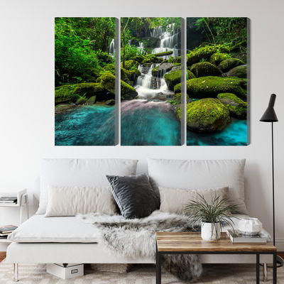 Ljuddämpande tavla - A beautiful waterfall