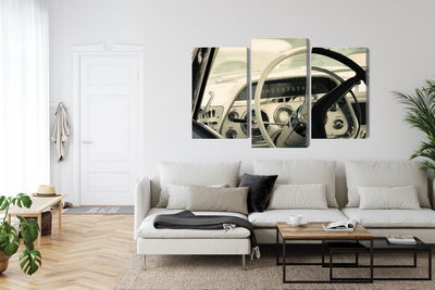 Ljuddämpande tavla - The interior