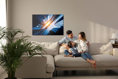 Ljuddämpande tavla - Skyscrapers, Shanghai