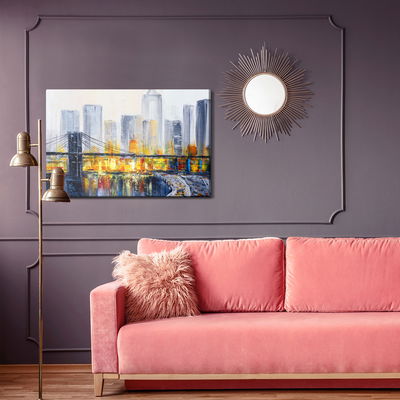 Ljuddämpande tavla - The New York panorama