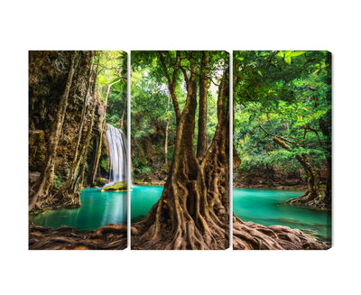 Ljuddämpande tavla - Erawan waterfalls