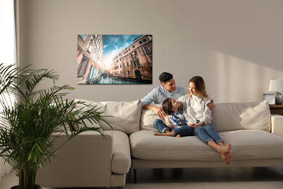 Ljuddämpande tavla - Sunny venice