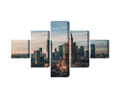 Ljuddämpande tavla - Warsaw and the view