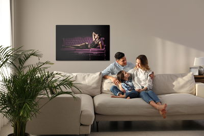 Ljuddämpande tavla - Woman in a sensual pose