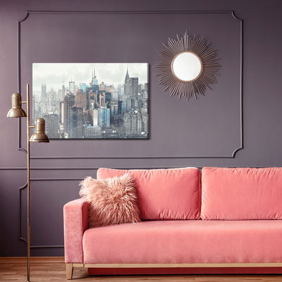 Ljuddämpande tavla - City panorama of New York