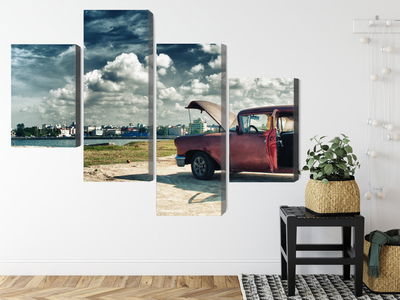 Ljuddämpande tavla - Panoramic view of havana