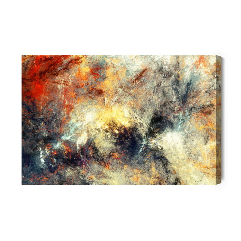 Ljuddämpande tavla - Abstract stains