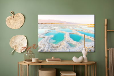 Ljuddämpande tavla - Salty shore of the sea