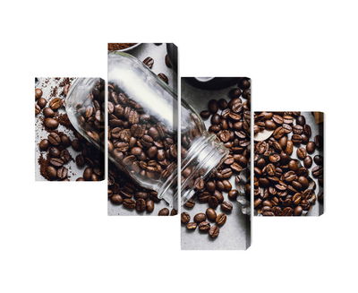 Ljuddämpande tavla - Ingredients for making coffee