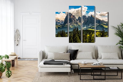 Ljuddämpande tavla - View of the italian