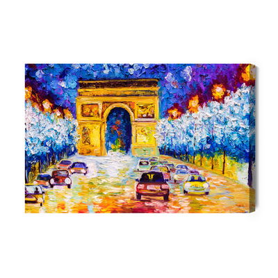 Ljuddämpande tavla - Triumphal arch as painted