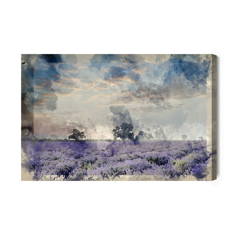 Ljuddämpande tavla - Artistic lavender country