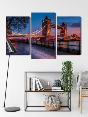 Ljuddämpande tavla - Tower bridge in London