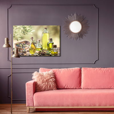 Ljuddämpande tavla - Olive oil with spices