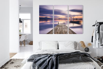 Ljuddämpande tavla - Sunset view