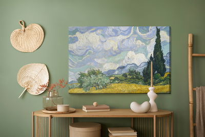 Ljuddämpande tavla - Vincent van gogh "wheat field