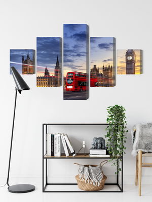 Ljuddämpande tavla - Panorama of westminster