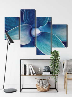 Ljuddämpande tavla - Top view of the plant