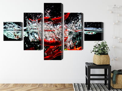 Ljuddämpande tavla - Chili in water