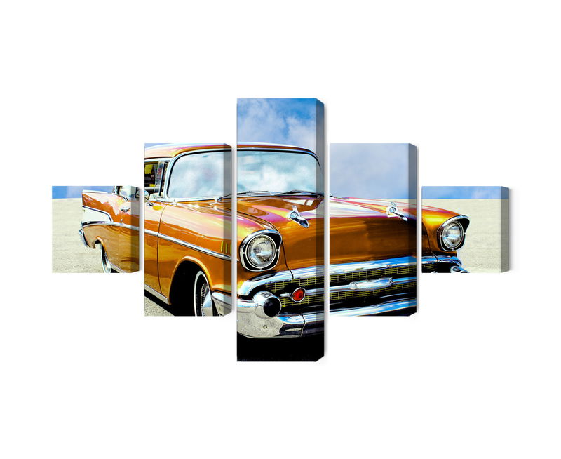 Ljuddämpande tavla - American vintage car