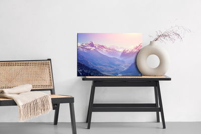 Ljuddämpande tavla - Amazing mountain country