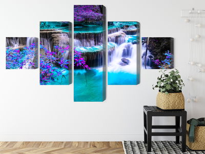 Ljuddämpande tavla - Huay mae khamin waterfall