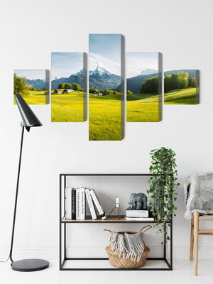 Ljuddämpande tavla - Mountain landscape