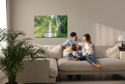 Ljuddämpande tavla - Sekumpul waterfall in bali