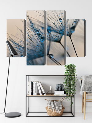 Ljuddämpande tavla - Dandelions with water