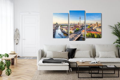 Ljuddämpande tavla - The river spree