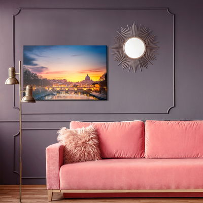 Ljuddämpande tavla - View of st. peter's basilica