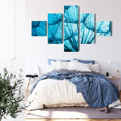 Ljuddämpande tavla - A close-up of a 3d dandelion