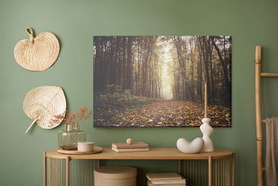 Ljuddämpande tavla - Autumn forest