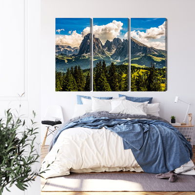 Ljuddämpande tavla - View of the italian