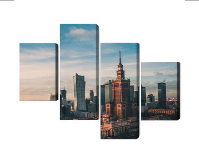 Ljuddämpande tavla - Warsaw and the view