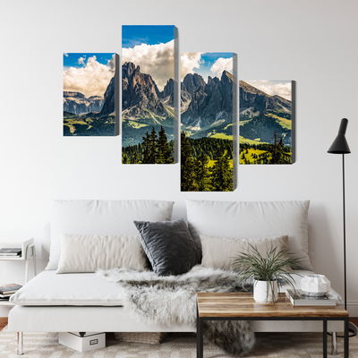 Ljuddämpande tavla - View of the italian