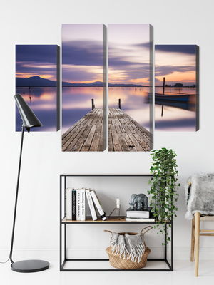 Ljuddämpande tavla - Sunset view