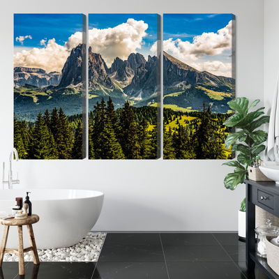 Ljuddämpande tavla - View of the italian