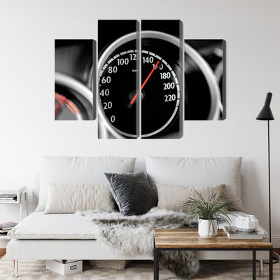 Ljuddämpande tavla - Car speedometer