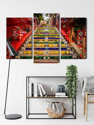 Ljuddämpande tavla - Selaron stairs