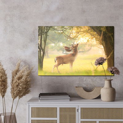 Ljuddämpande tavla - A prominent deer among