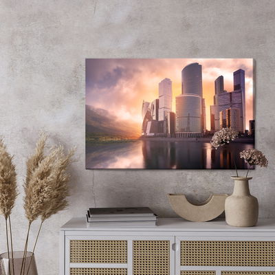 Ljuddämpande tavla - Beautiful modern buildings